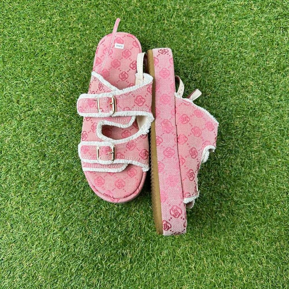 Romwe Women's Pink Sandals